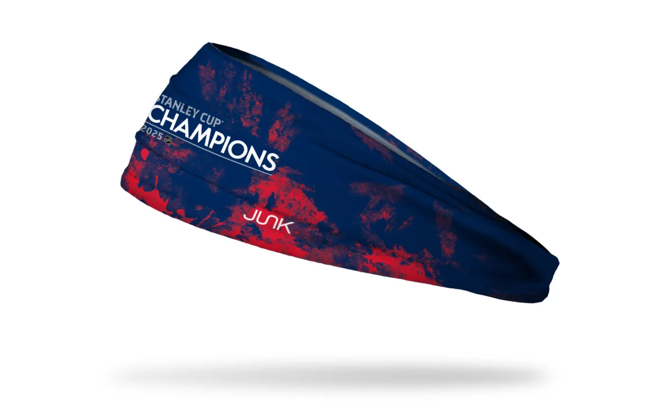 Florida Panthers: Stanley Cup Champion Big Bang Lite Headband sold by JUNK Brands