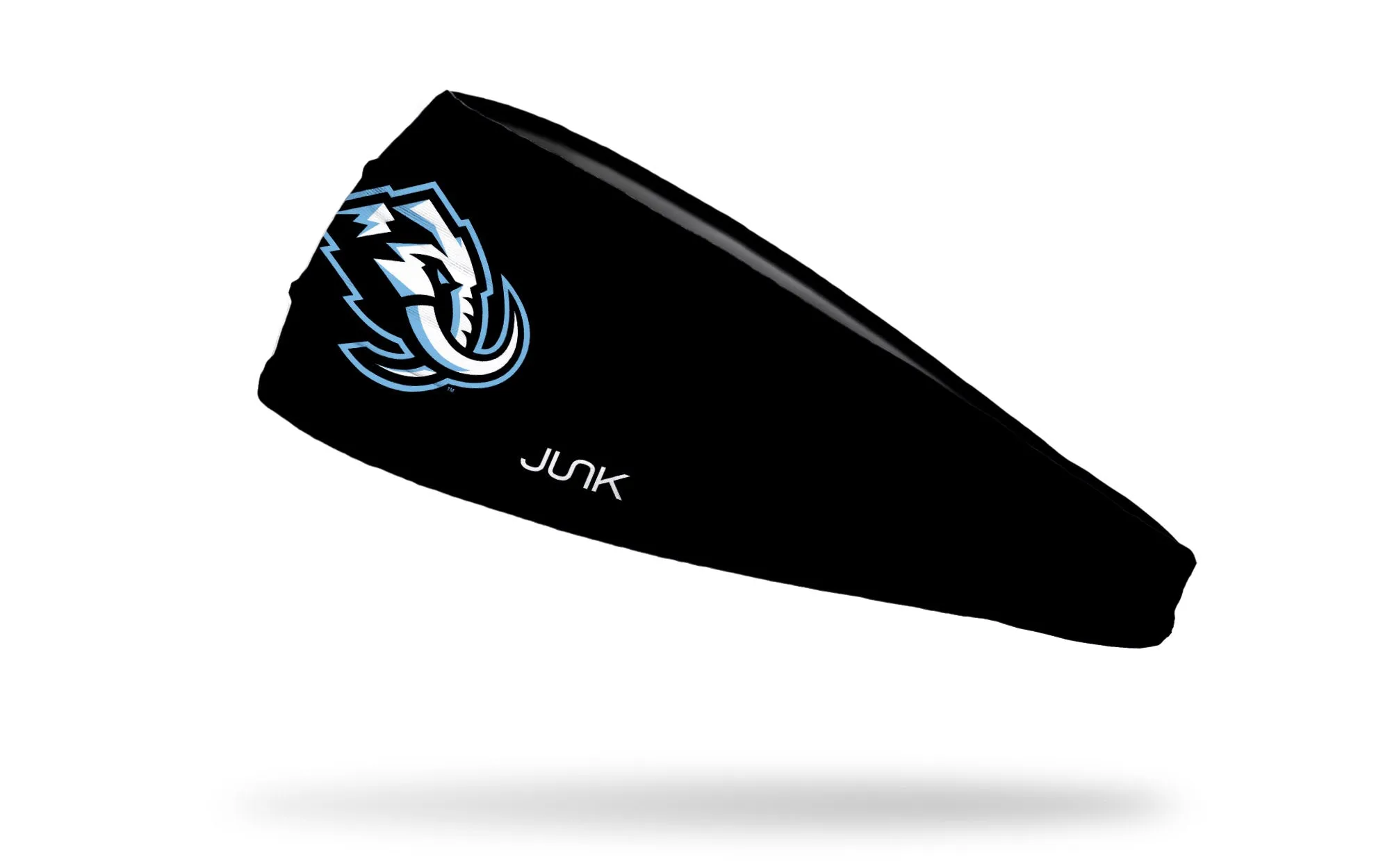 Utah Mammoth: Logo Black Big Bang Lite Headband sold by JUNK Brands