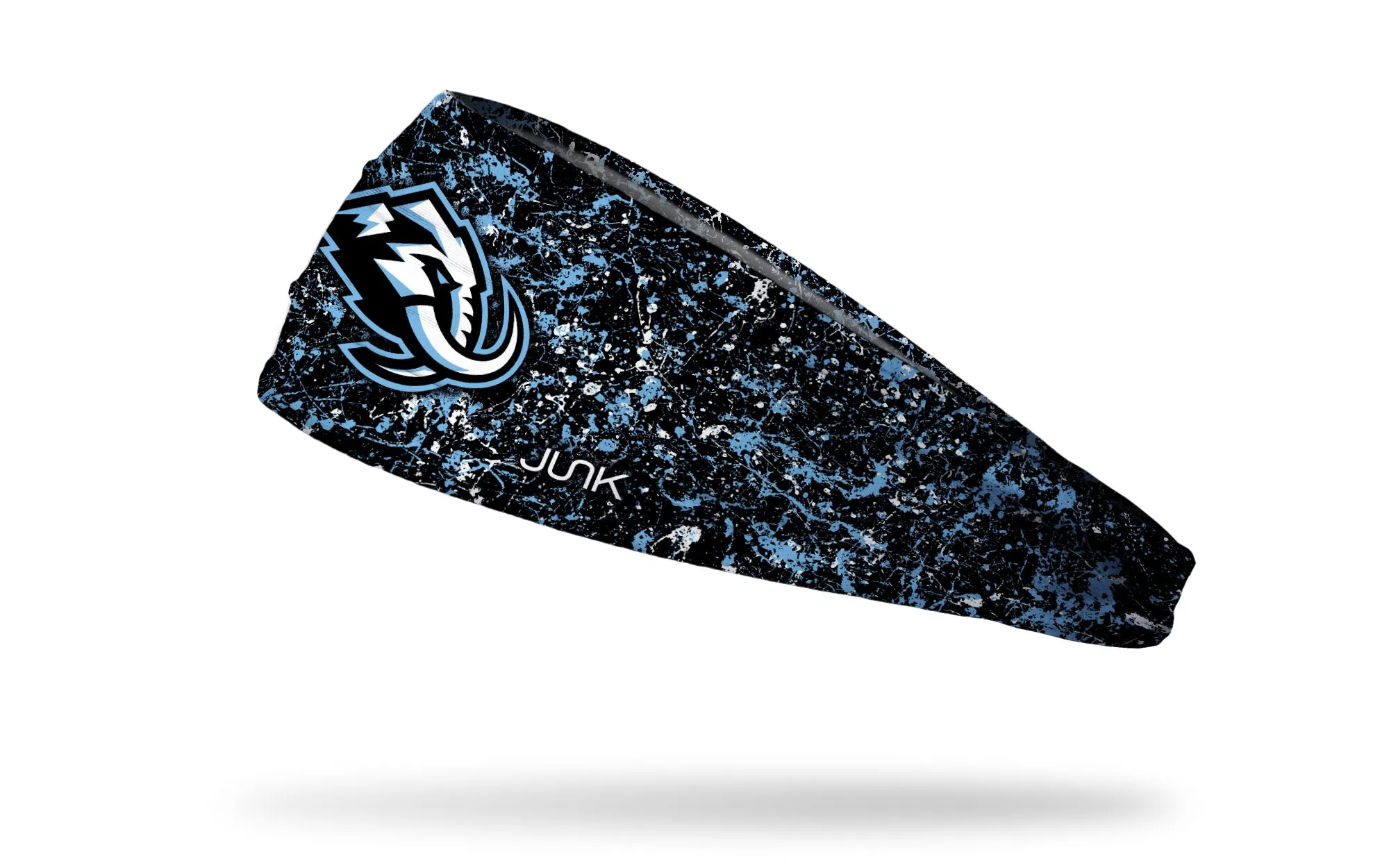 Utah Mammoth: Splatter Big Bang Lite Headband sold by JUNK Brands