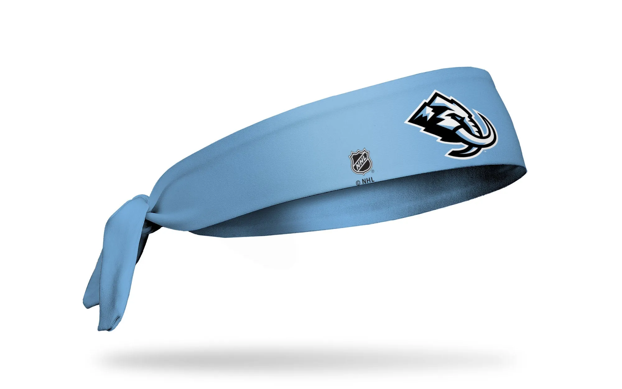 Utah Mammoth: Logo Blue Flex Tie Headband sold by JUNK Brands product image thumbnail 2