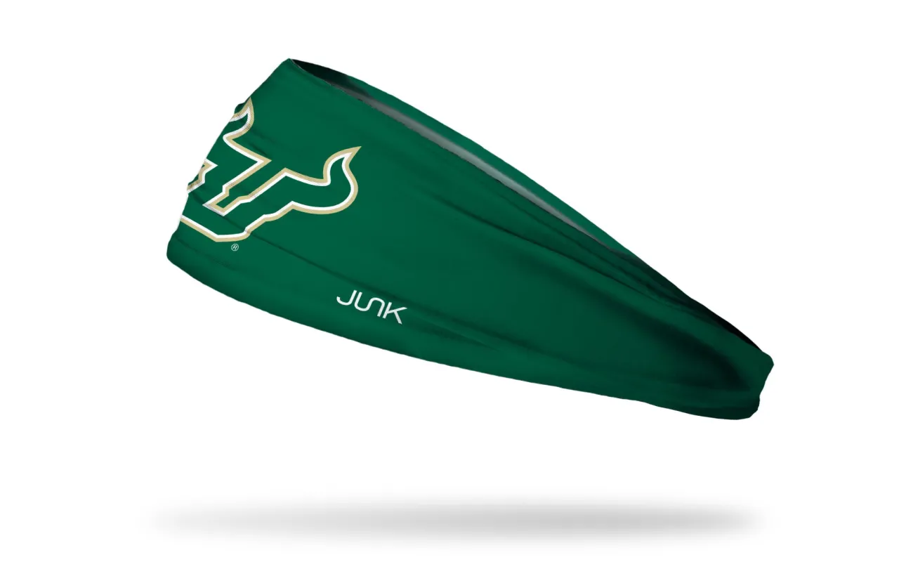 University of South Florida: Home Solid Big Bang Lite Headband sold by JUNK Brands