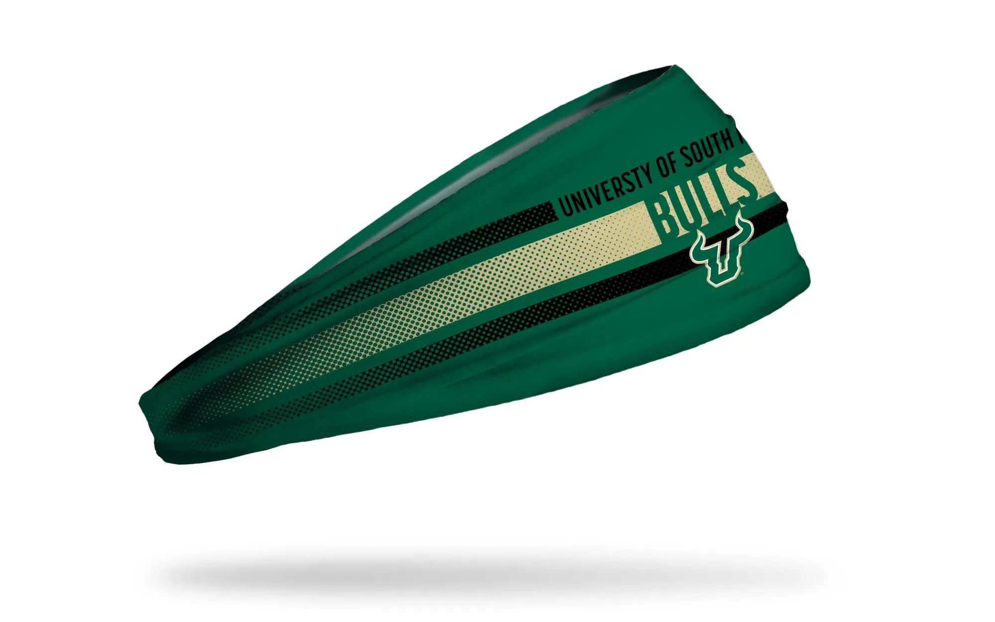 University of South Florida: Faded Stripe Big Bang Lite Headband sold by JUNK Brands product image thumbnail 2