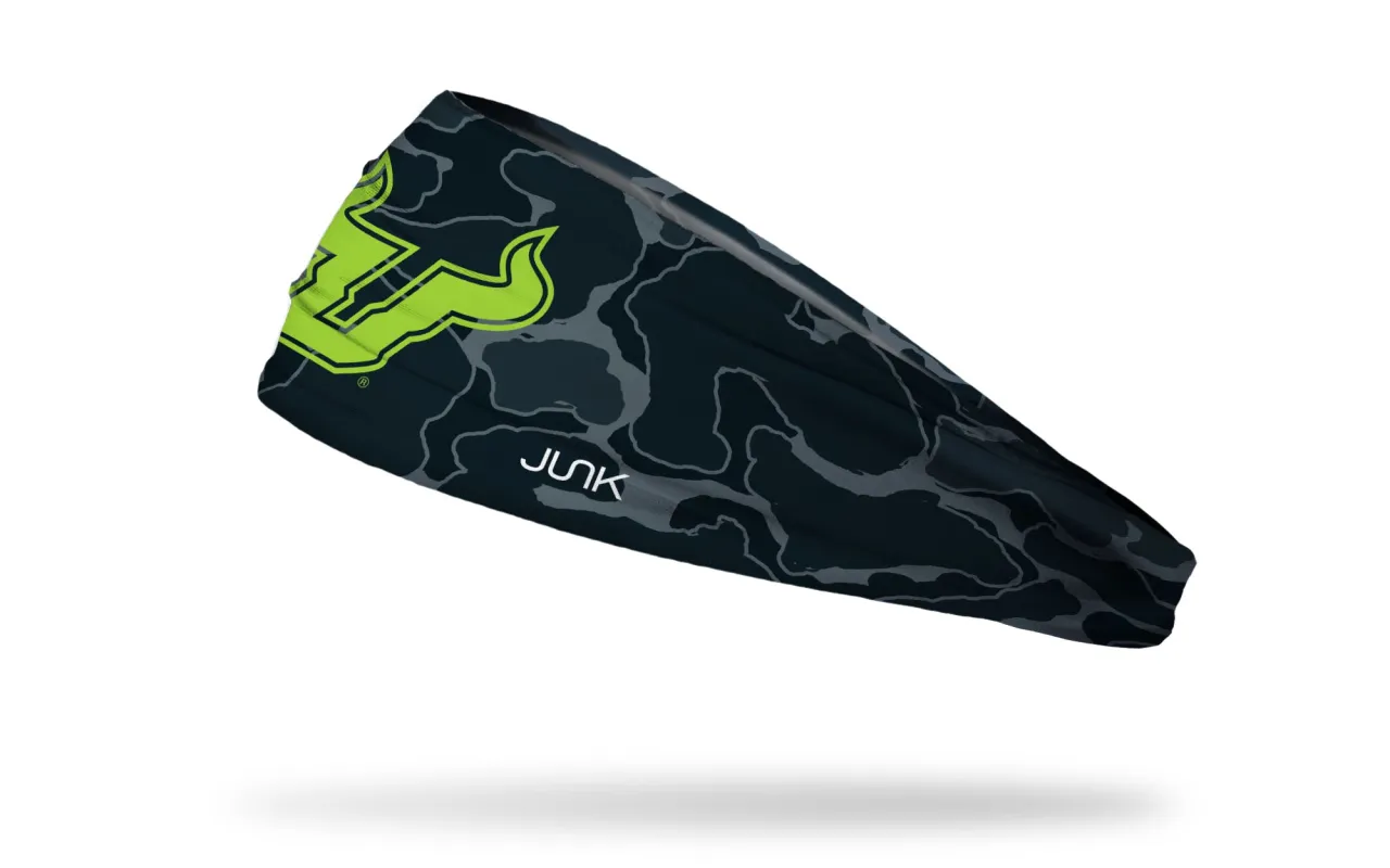 University of South Florida: Camo Big Bang Lite Headband sold by JUNK Brands