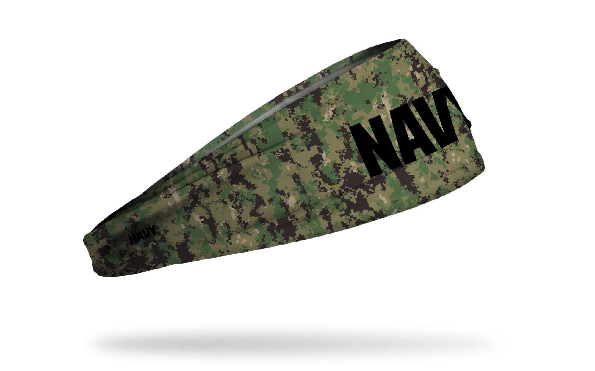 Navy: Wordmark Camo Big Bang Lite Headband sold by JUNK Brands product image thumbnail 2