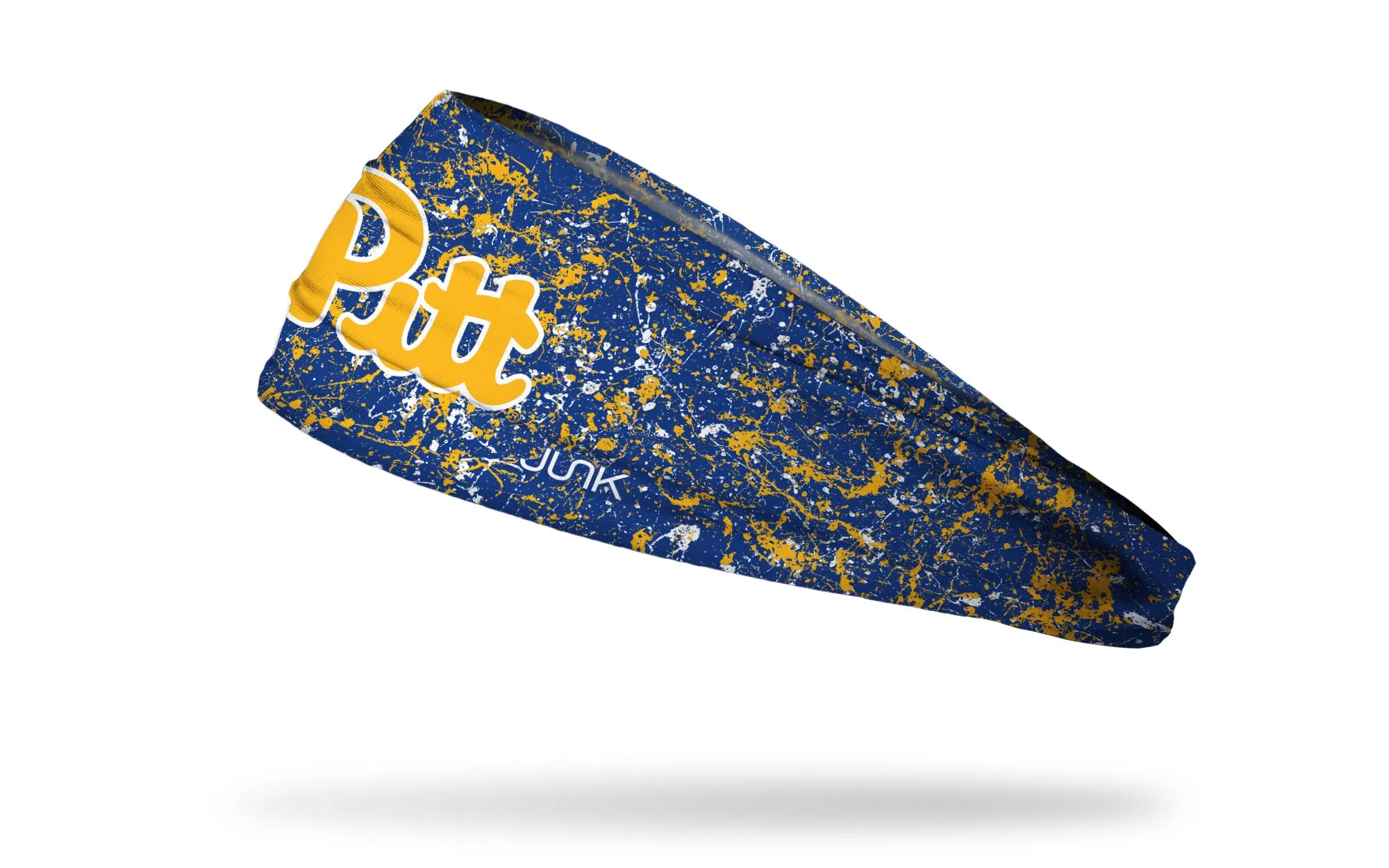 University of Pittsburgh: Splatter Big Bang Lite Headband sold by JUNK Brands