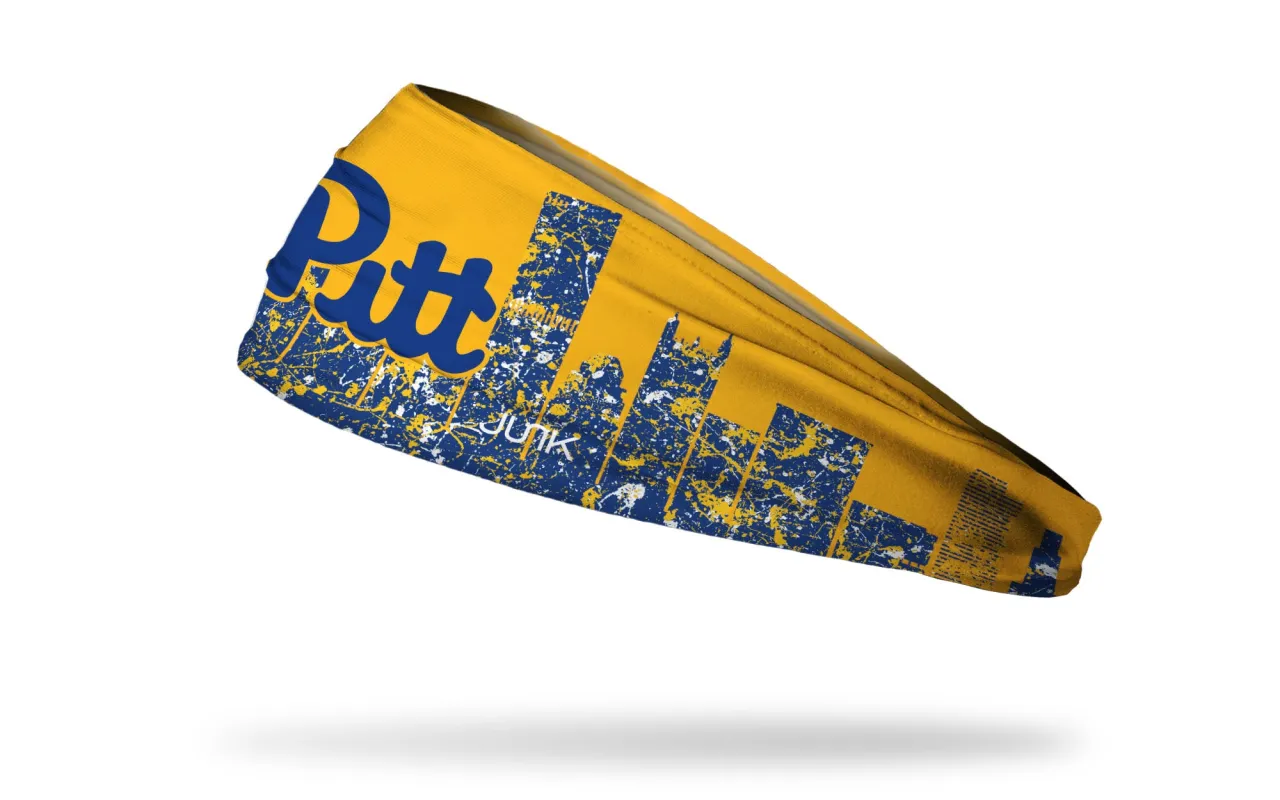 University of Pittsburgh: Skyline Big Bang Lite Headband sold by JUNK Brands