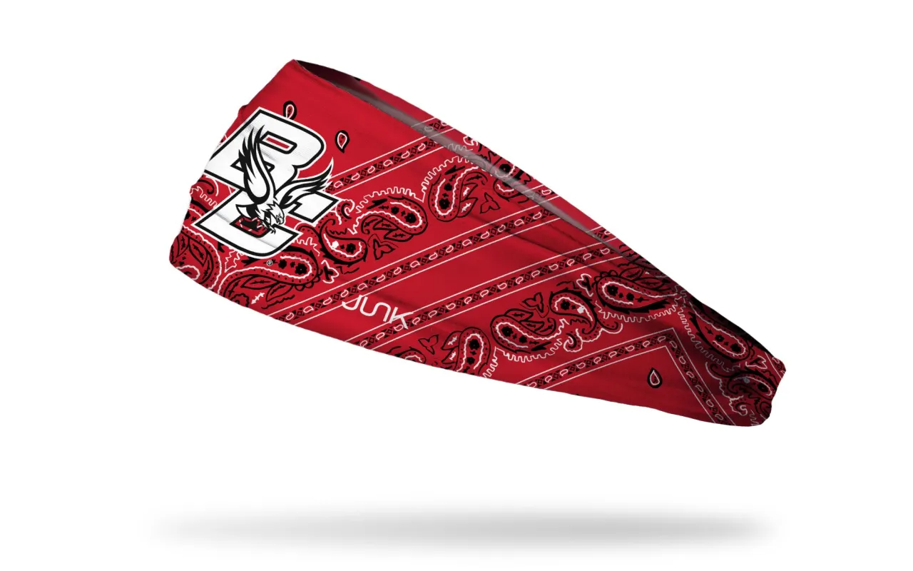 Boston College: The Welles Big Bang Lite Headband sold by JUNK Brands