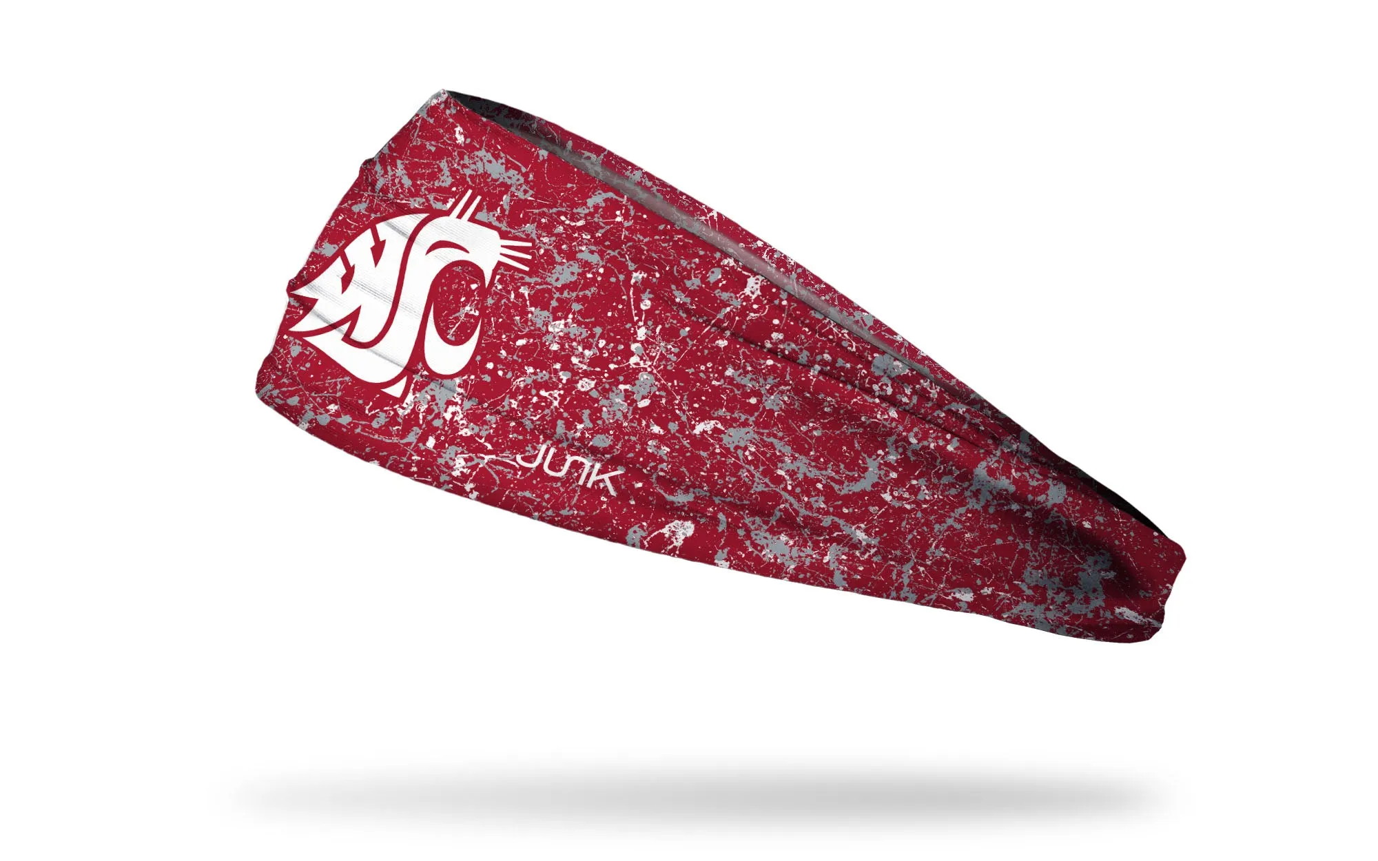 Washington State University: Splatter Big Bang Lite Headband sold by JUNK Brands