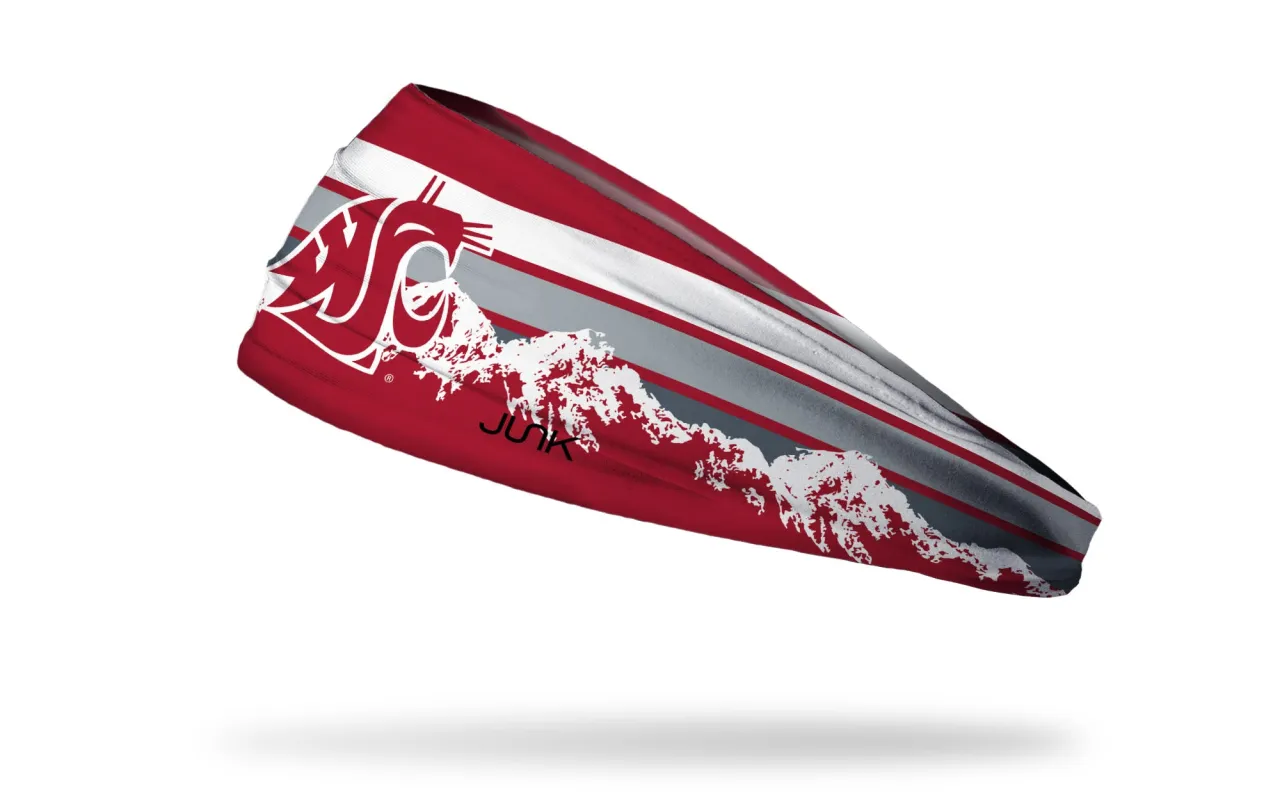 Washington State University: Mountain Big Bang Lite Headband sold by JUNK Brands