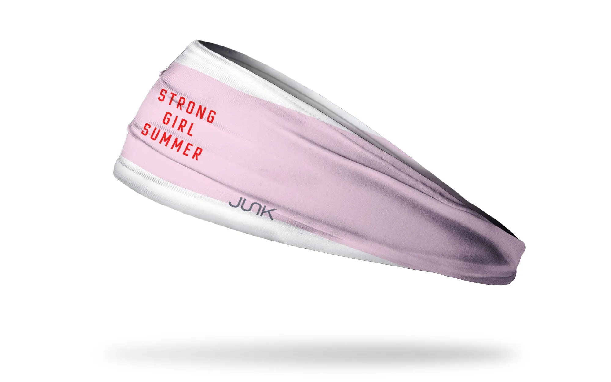 Christine Kole: Strong Girl Summer Pink Big Bang Lite Headband sold by JUNK Brands