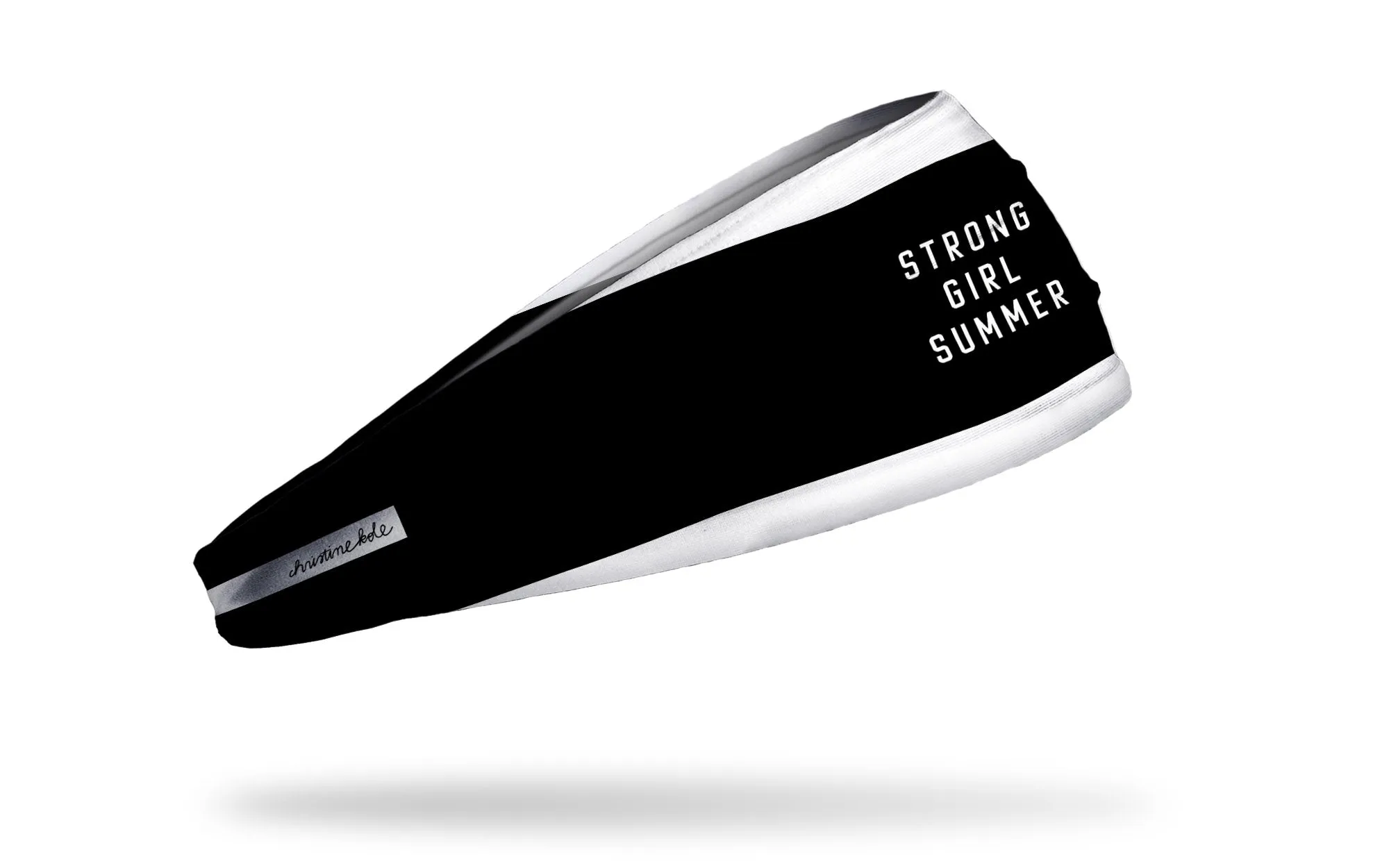 Christine Kole: Strong Girl Summer Black Big Bang Lite Headband sold by JUNK Brands product image thumbnail 2