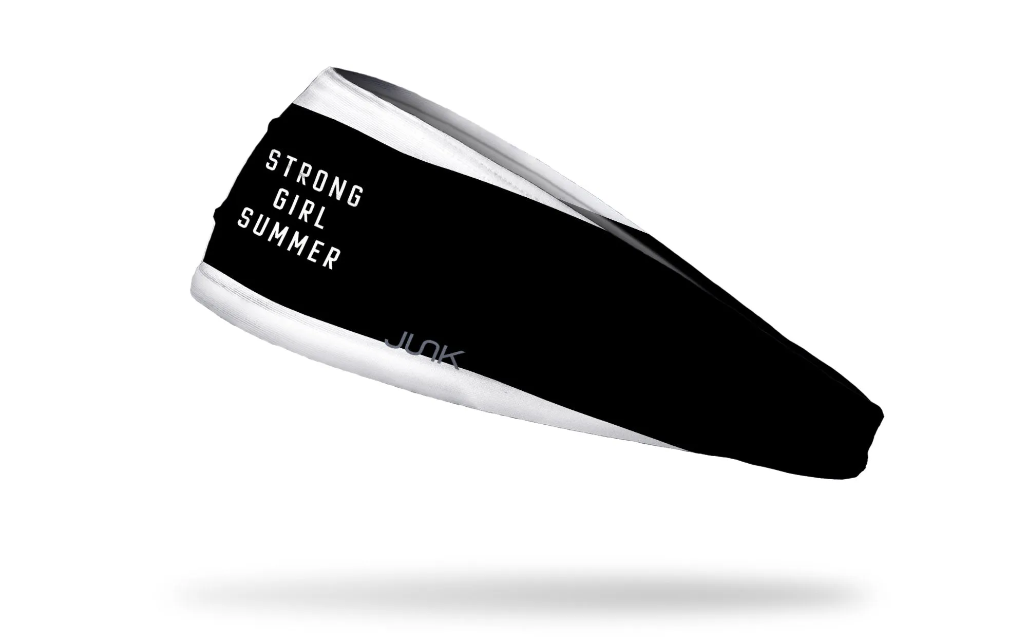 Christine Kole: Strong Girl Summer Black Big Bang Lite Headband sold by JUNK Brands