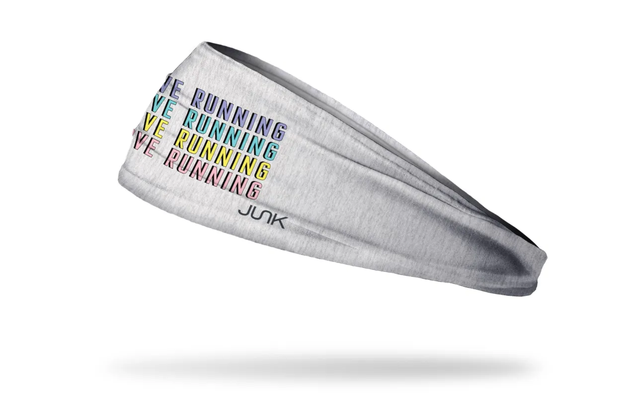 Christine Kole: I Love Running Big Bang Lite Headband sold by JUNK Brands