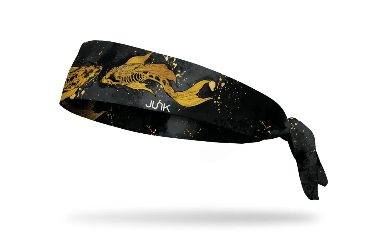 Life and Death Flex Tie Headband sold by JUNK Brands