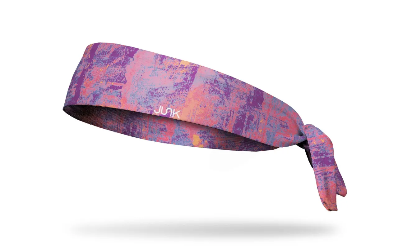 Colorful Canvas Flex Tie Headband sold by JUNK Brands
