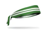 Varsity Stripe (Green) Tie Headband sold by JUNK Brands
