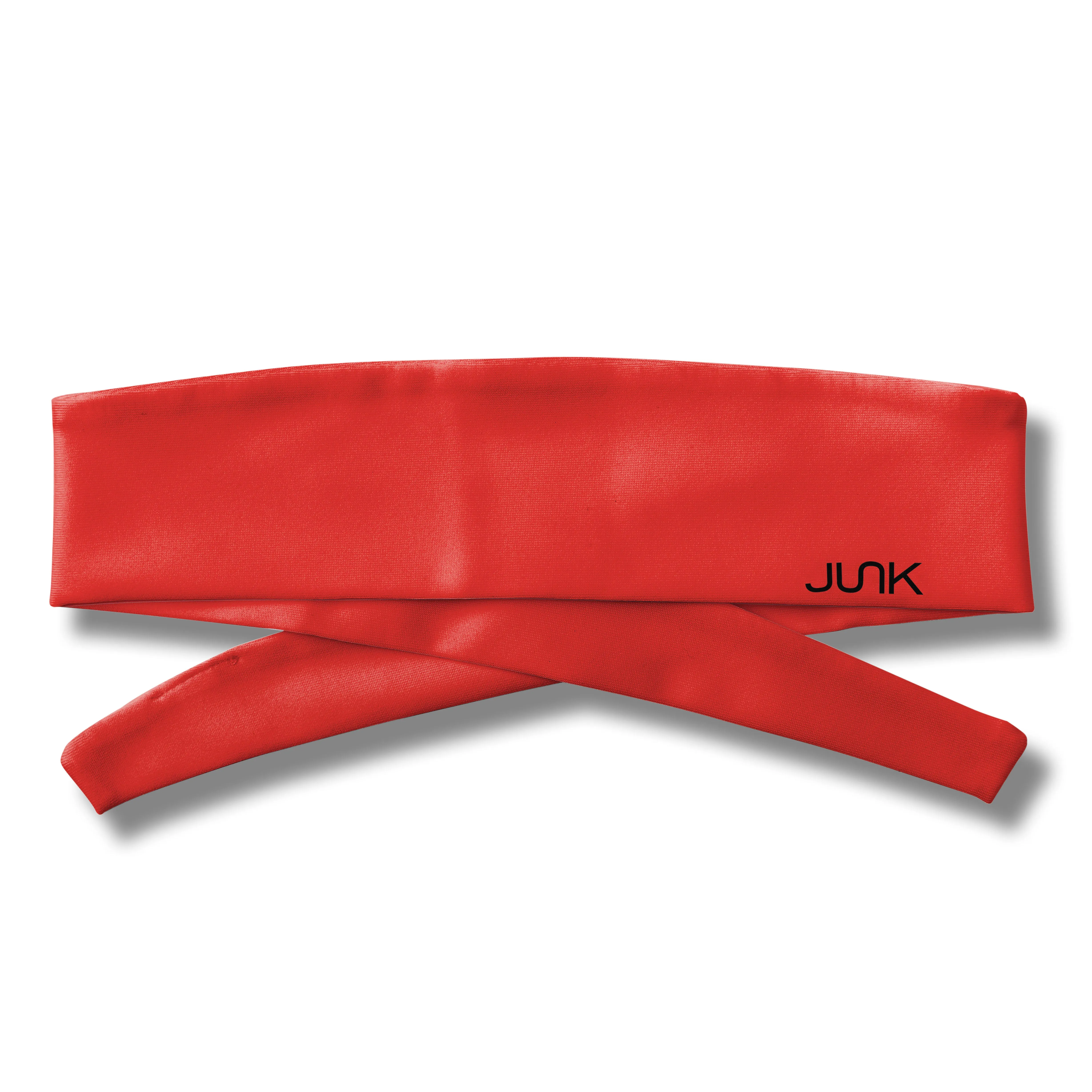 Vermillion Flex Tie Headband sold by JUNK Brands product image thumbnail 3