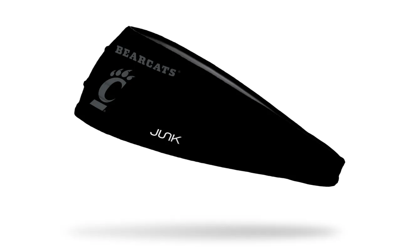 University of Cincinnati: Blackout Big Bang Lite Headband sold by JUNK Brands