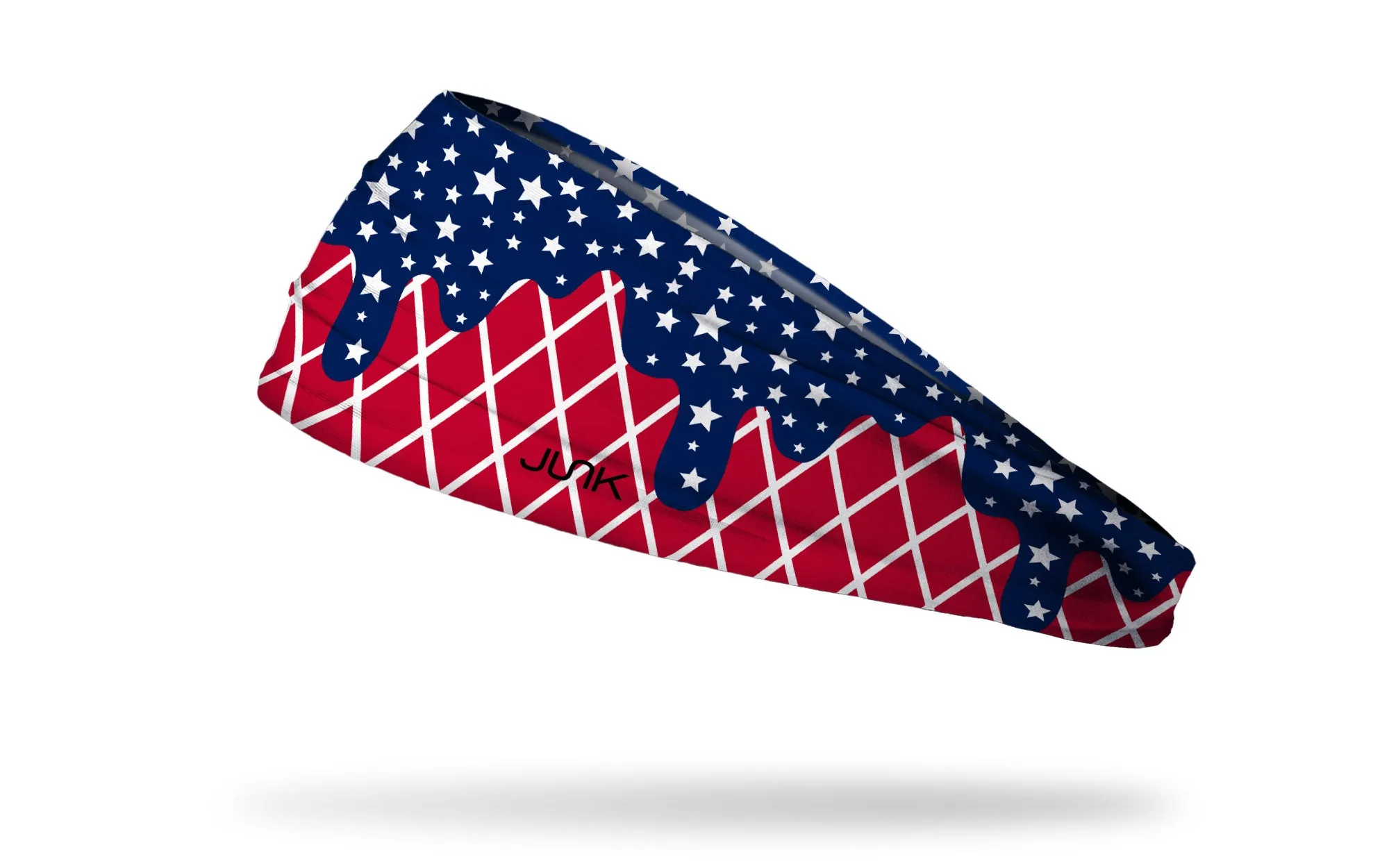 Patriotic Drip Big Bang Lite Headband sold by JUNK Brands