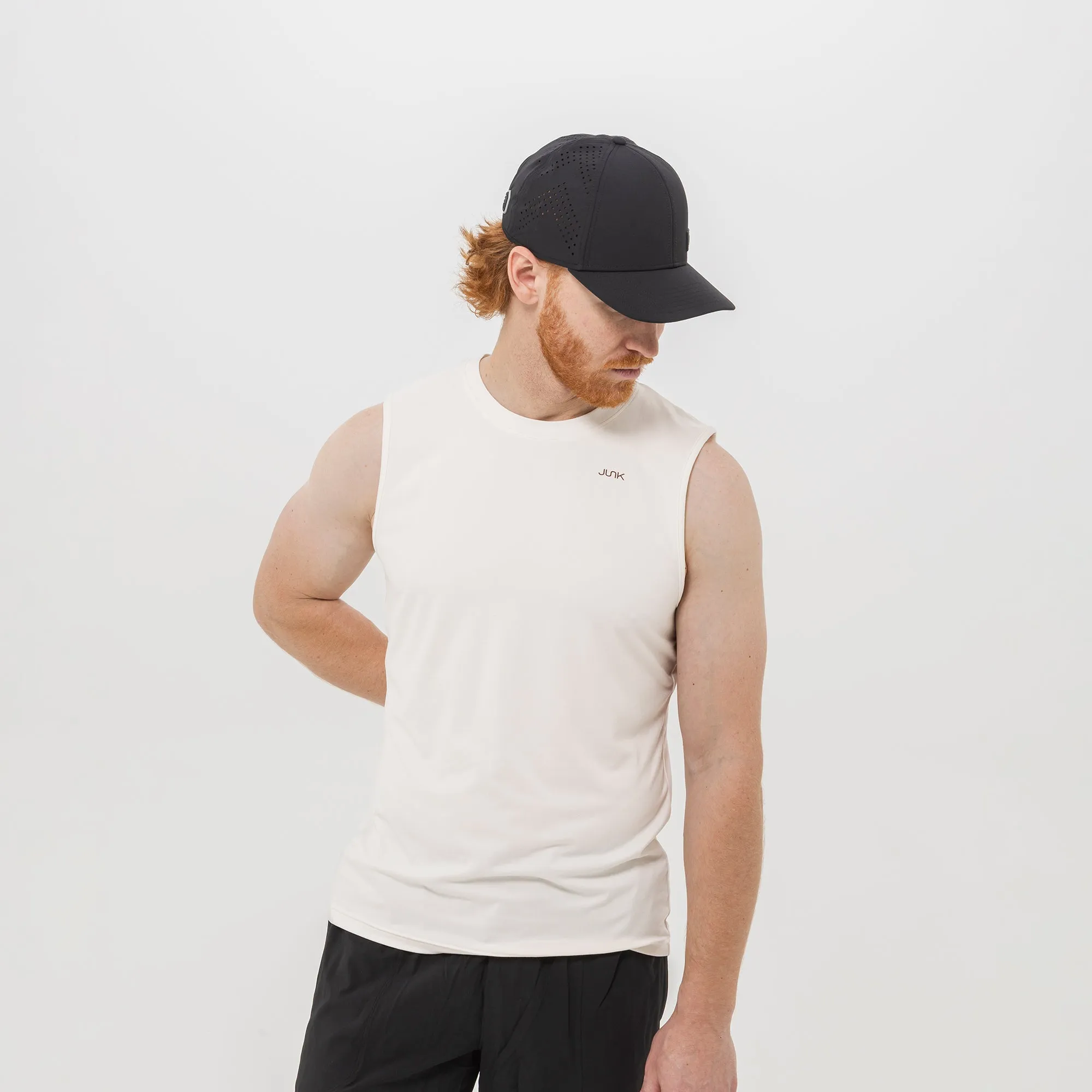 Men's Breakthrough Tank: Bone White sold by JUNK Brands product image thumbnail 2
