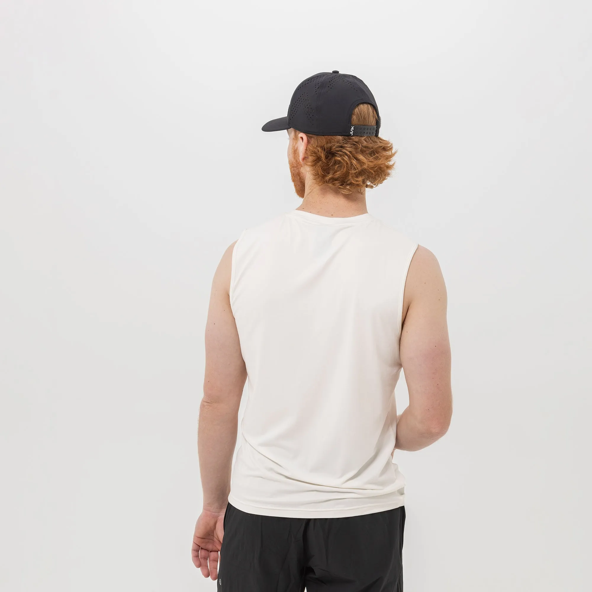 Men's Breakthrough Tank: Bone White sold by JUNK Brands product image thumbnail 3