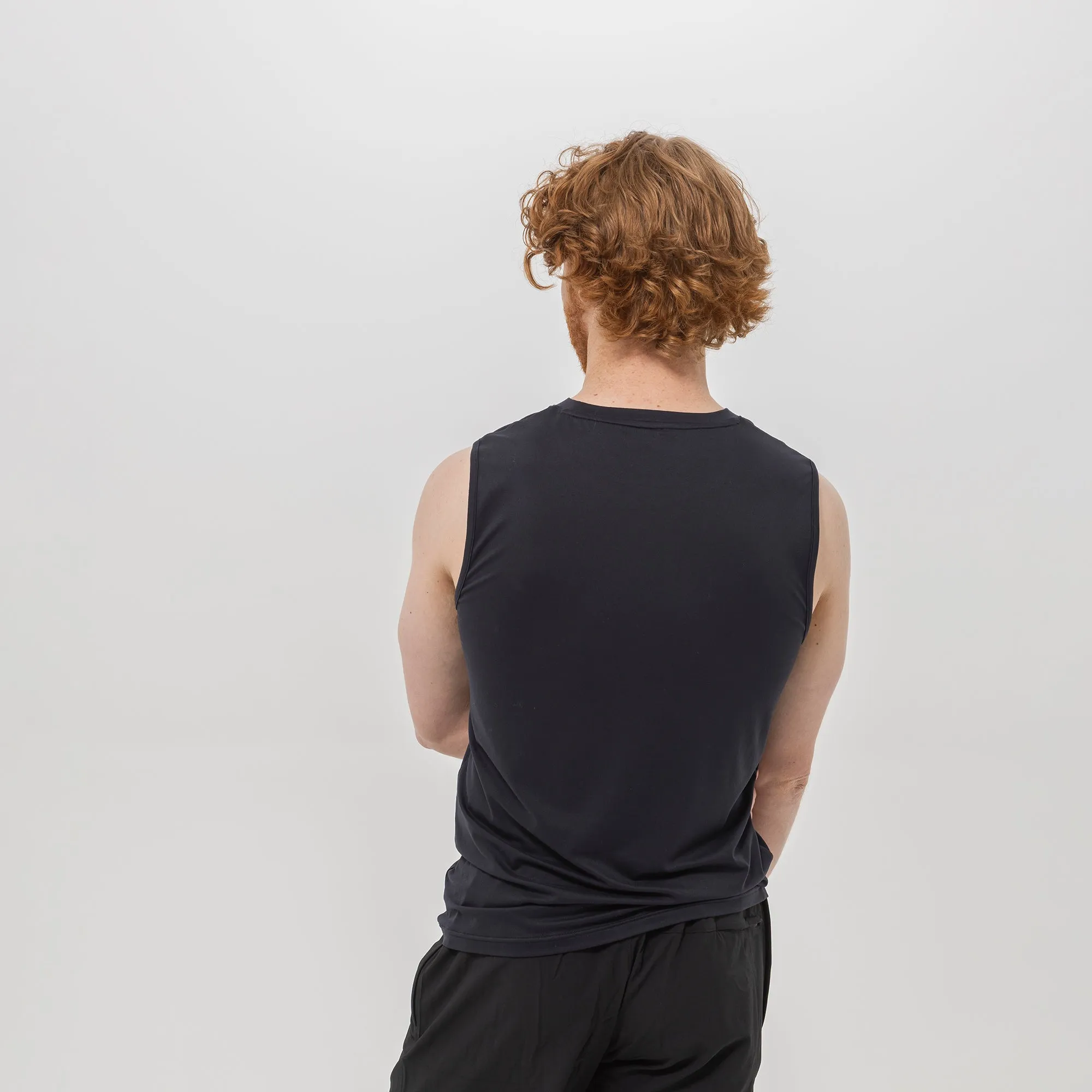 Men's Breakthrough Tank: Onyx Black sold by JUNK Brands product image thumbnail 3