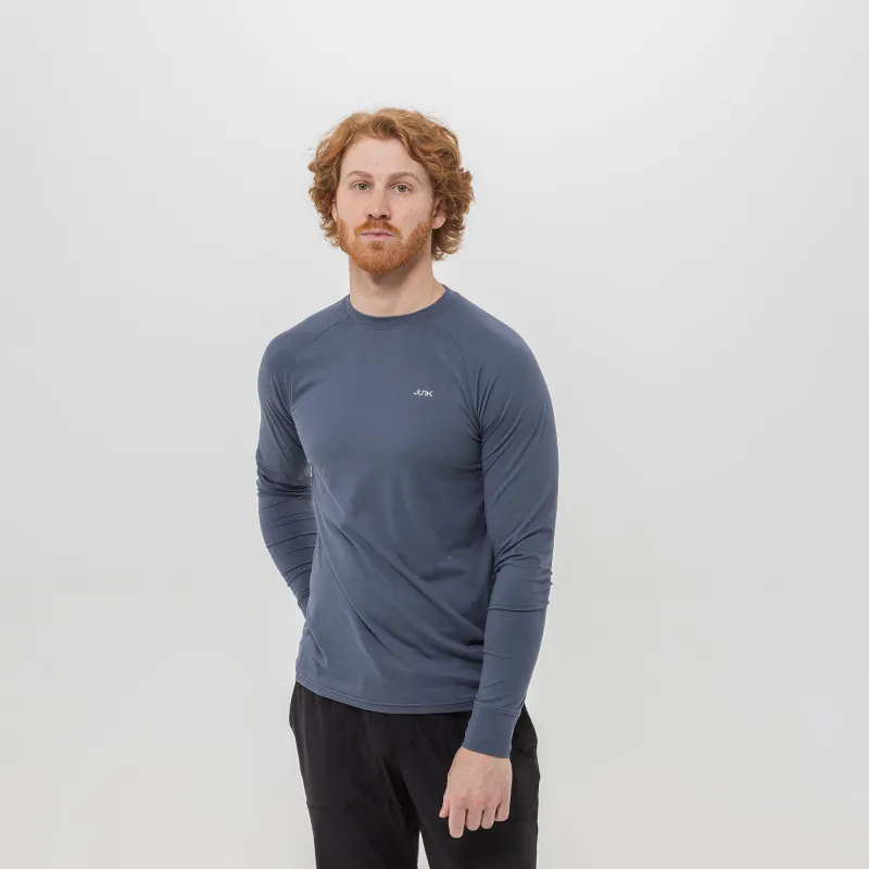 Breakthrough Long Sleeve: Slate Gray sold by JUNK Brands