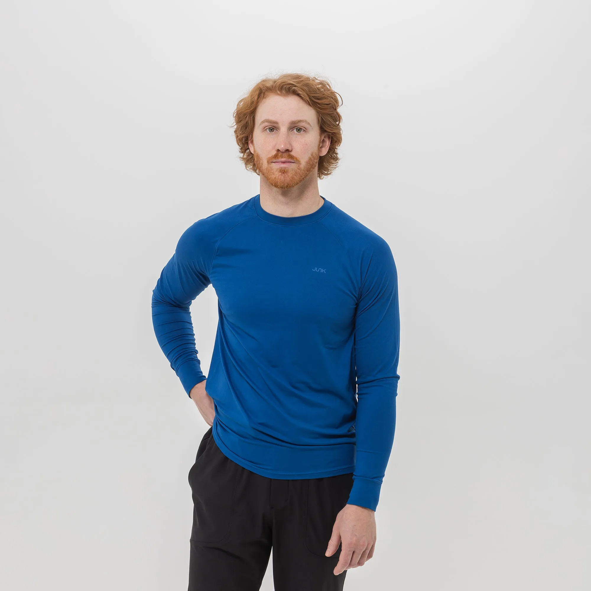 Breakthrough Long Sleeve: Midnight Blue sold by JUNK Brands