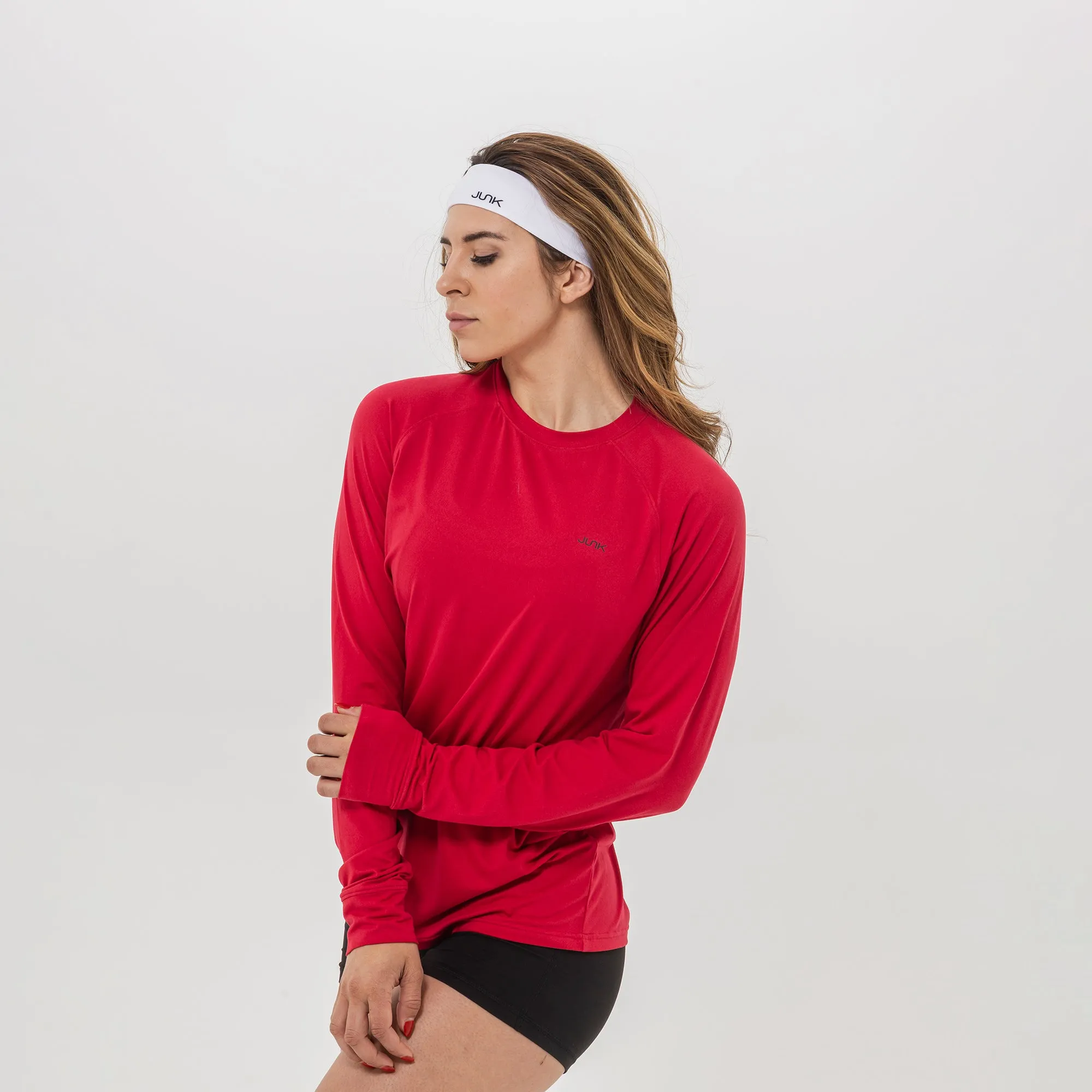 Breakthrough Long Sleeve: Ruby Red sold by JUNK Brands product image thumbnail 5
