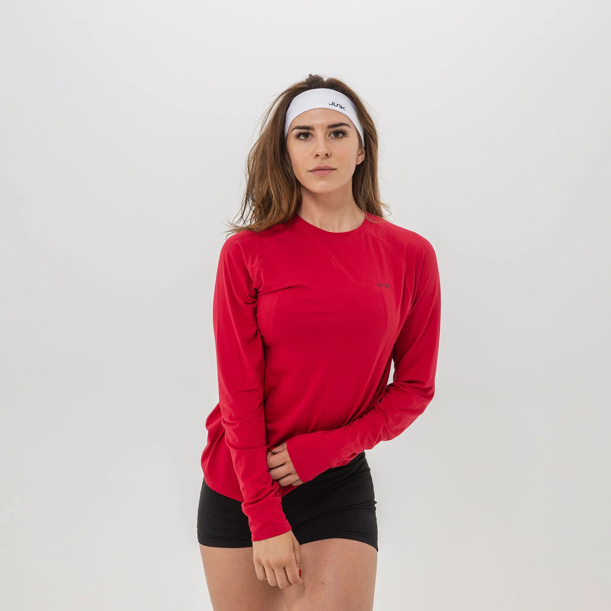 Breakthrough Long Sleeve: Ruby Red sold by JUNK Brands product image thumbnail 4