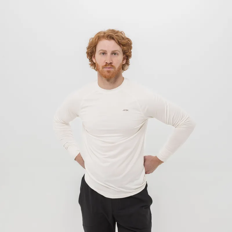 Breakthrough Long Sleeve: Bone White sold by JUNK Brands