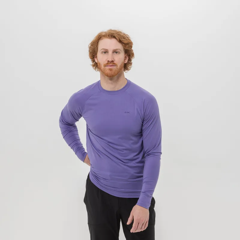 Breakthrough Long Sleeve: Astral Purple sold by JUNK Brands