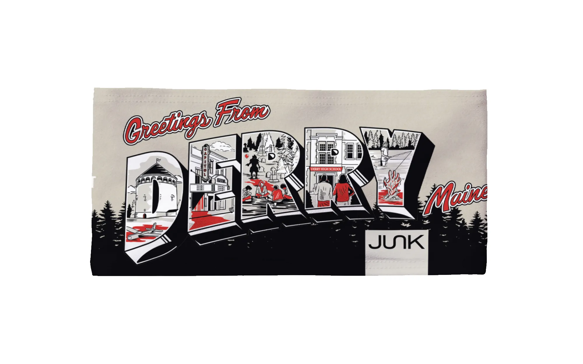 IT: Welcome to Derry Big Bang Lite Headband sold by JUNK Brands product image thumbnail 3