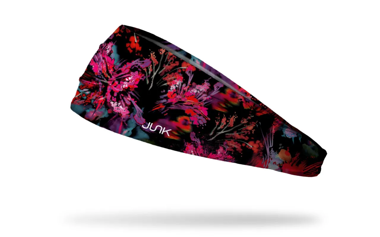 Floral Fracture Big Bang Lite Headband sold by JUNK Brands