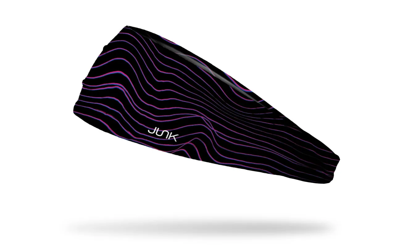 Scanlines Big Bang Lite Headband sold by JUNK Brands