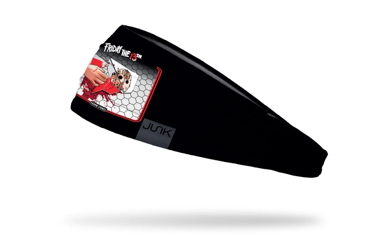 Friday the 13th: Home Video Big Bang Lite Headband sold by JUNK Brands