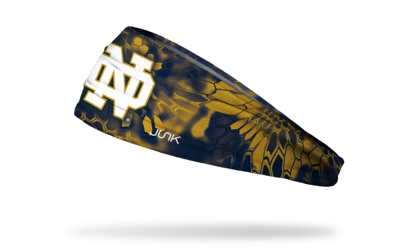 University of Notre Dame: Kryptek Big Bang Lite Headband sold by JUNK Brands