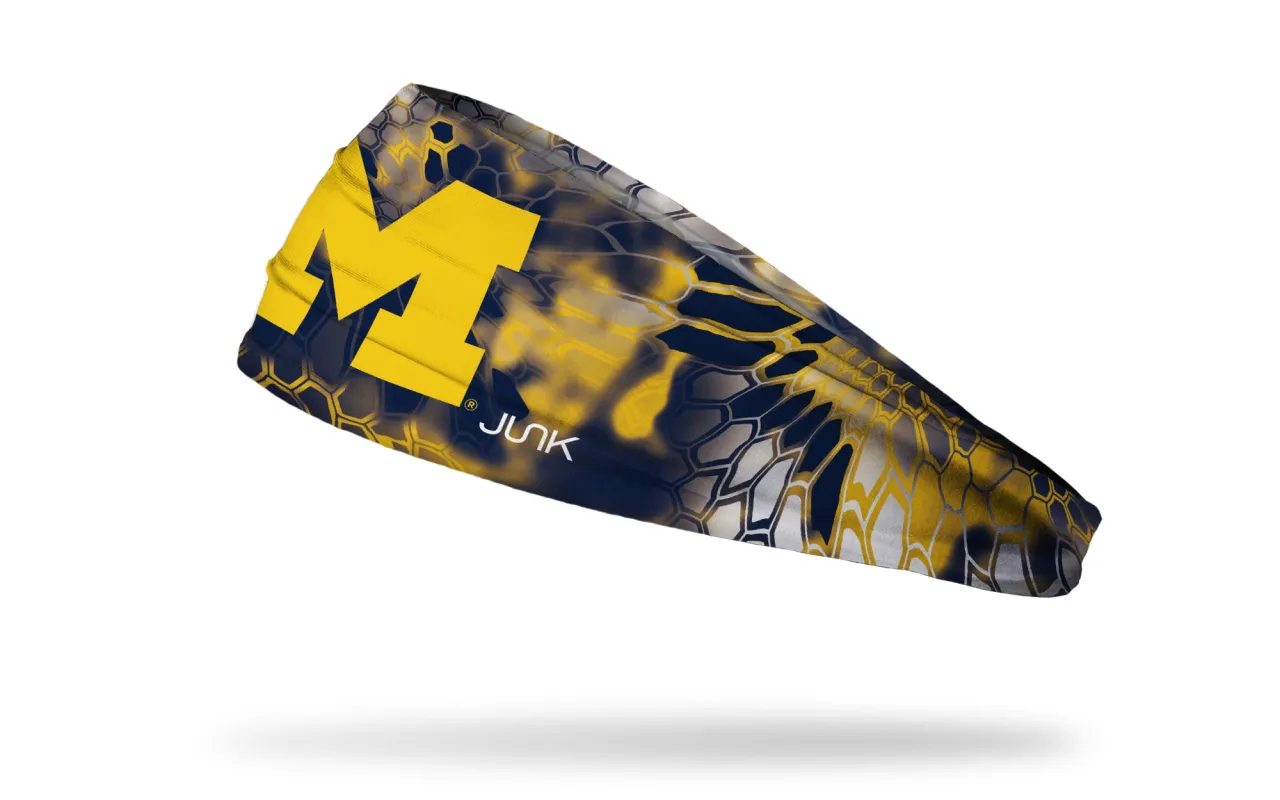 University of Michigan: Kryptek Big Bang Lite Headband sold by JUNK Brands