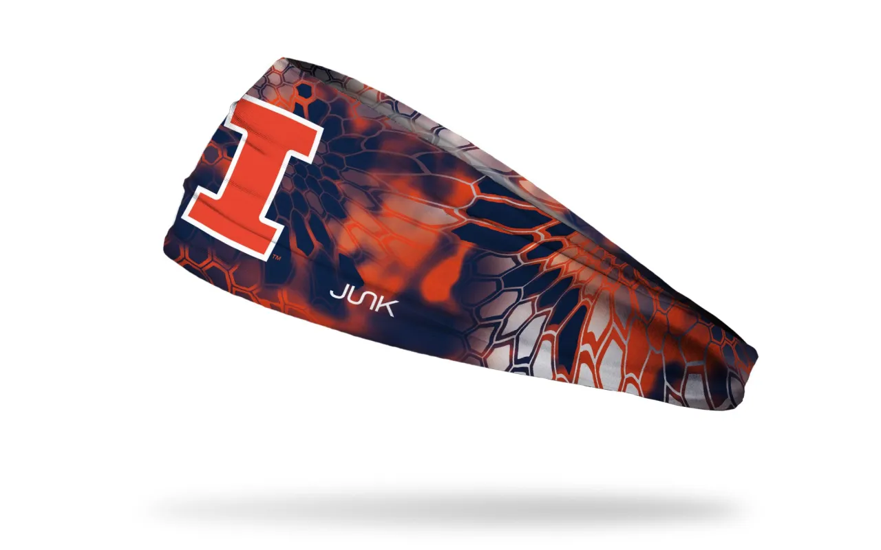 University of Illinois: Kryptek Big Bang Lite Headband sold by JUNK Brands