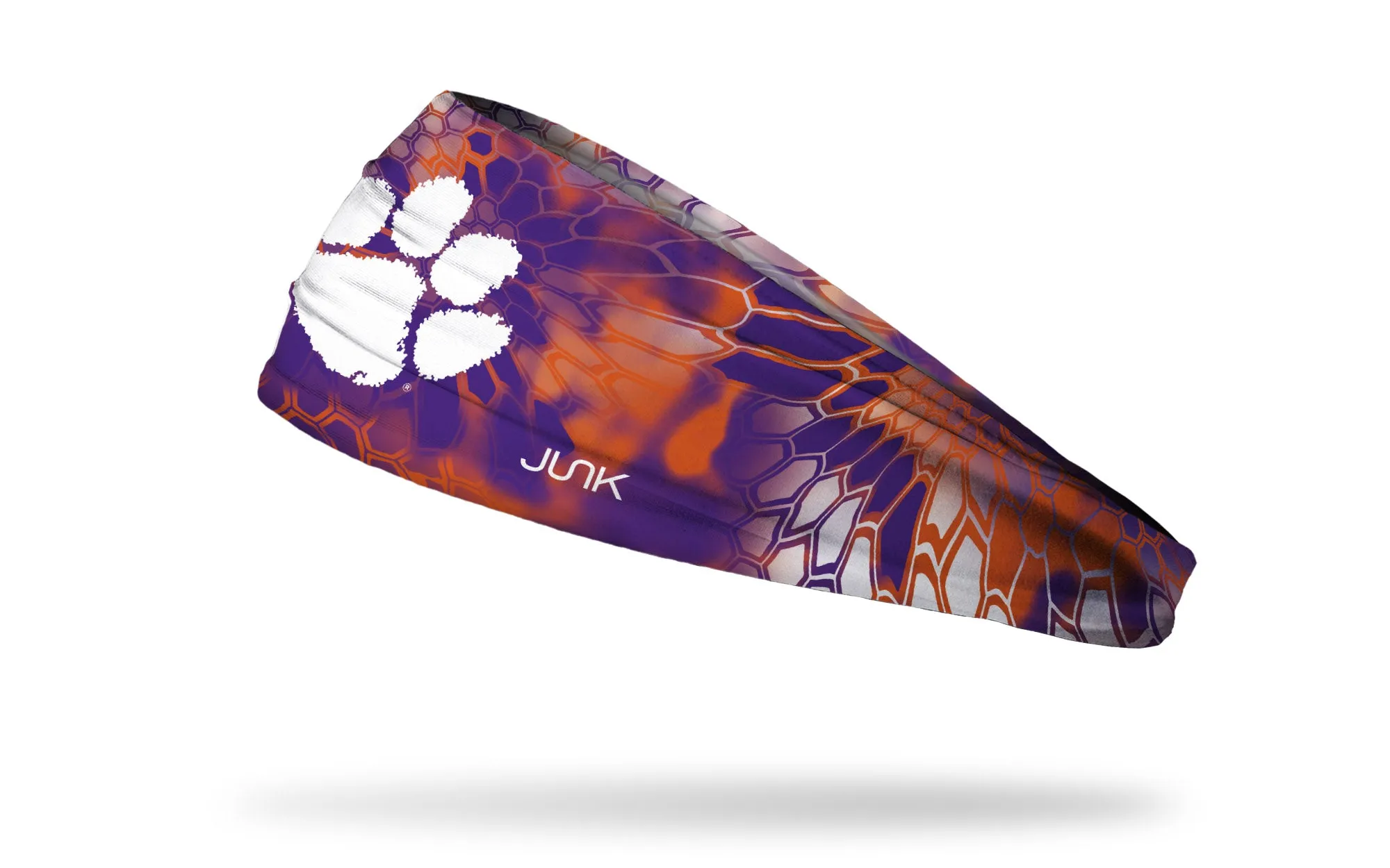 Clemson University: Kryptek Big Bang Lite Headband sold by JUNK Brands