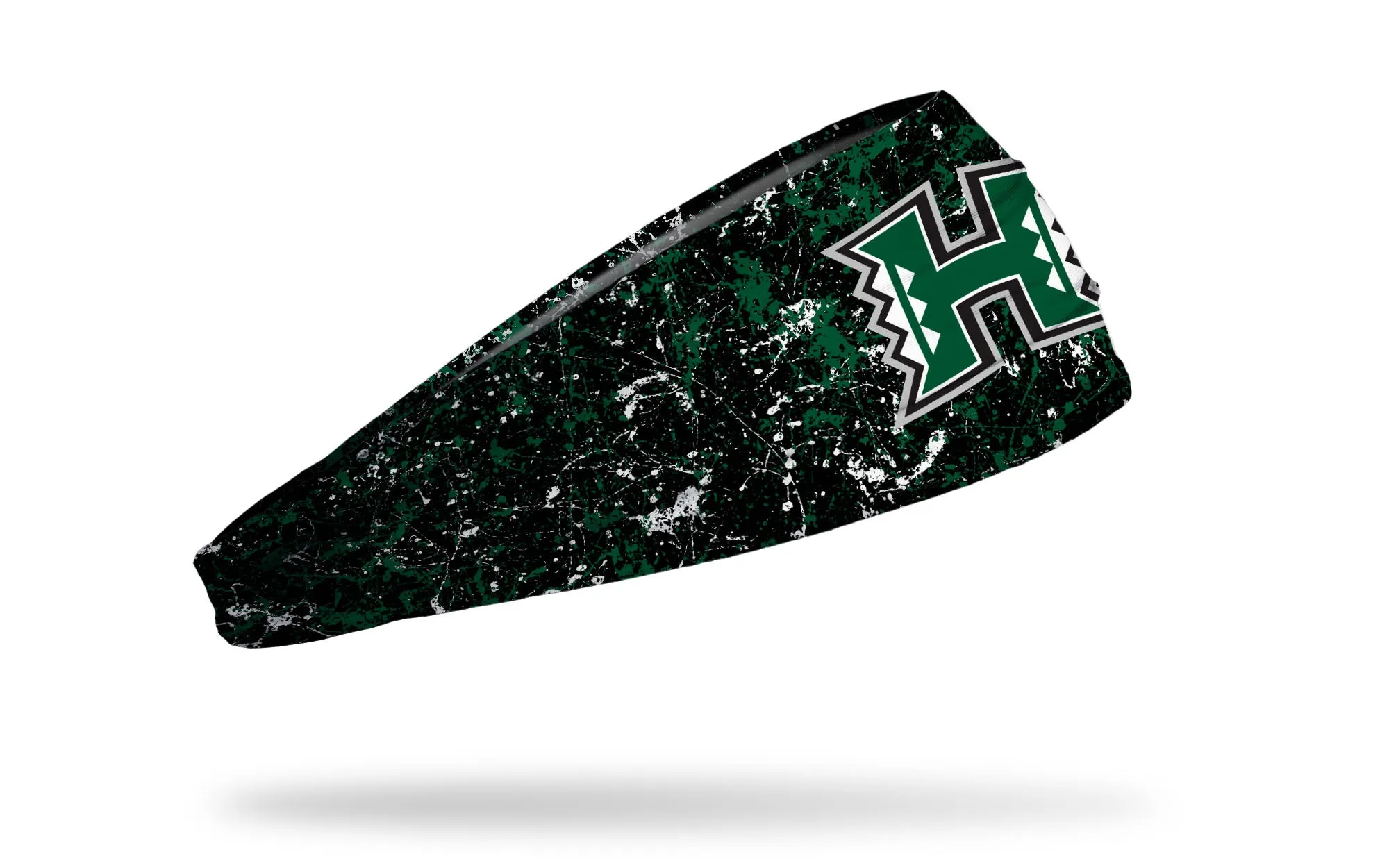 University of Hawai'i: Splatter Big Bang Lite Headband sold by JUNK Brands product image thumbnail 2