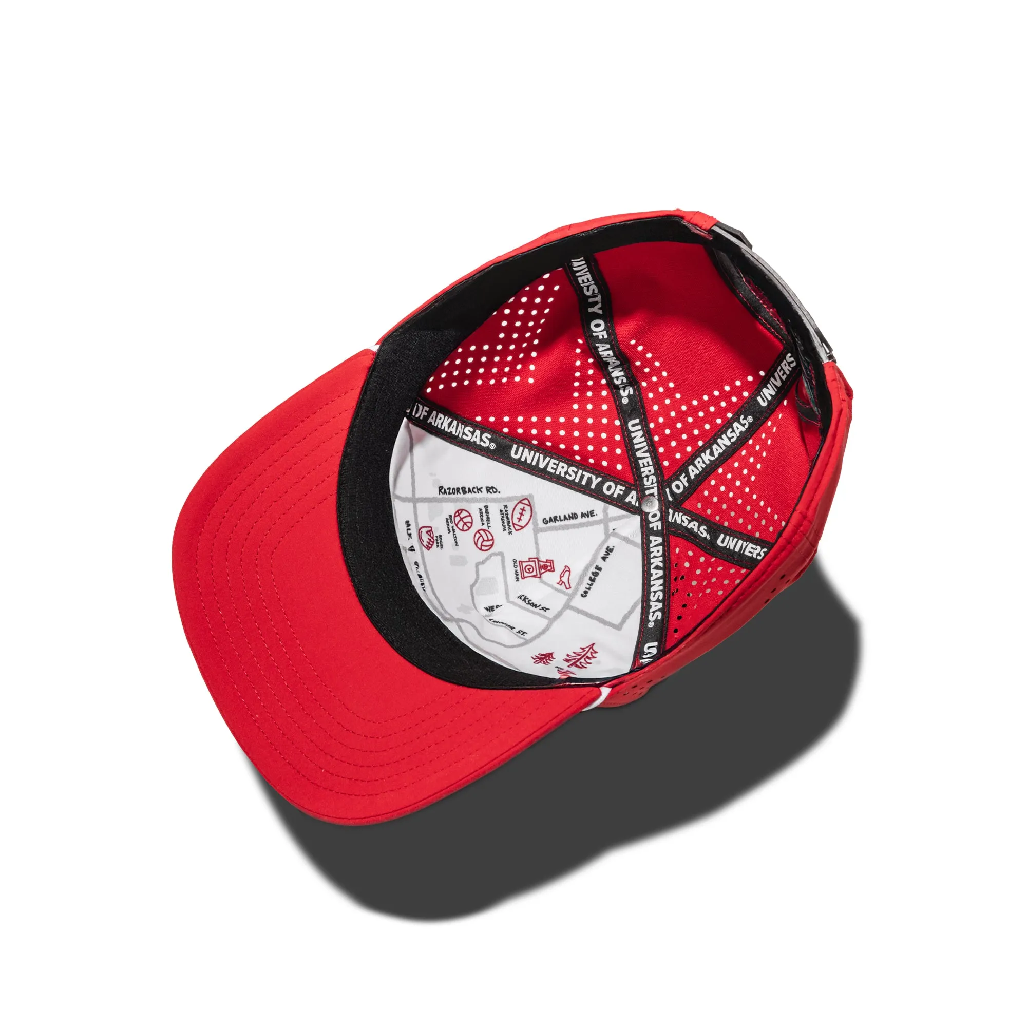 University of Arkansas: Apex Hat Cardinal sold by JUNK Brands product image thumbnail 5