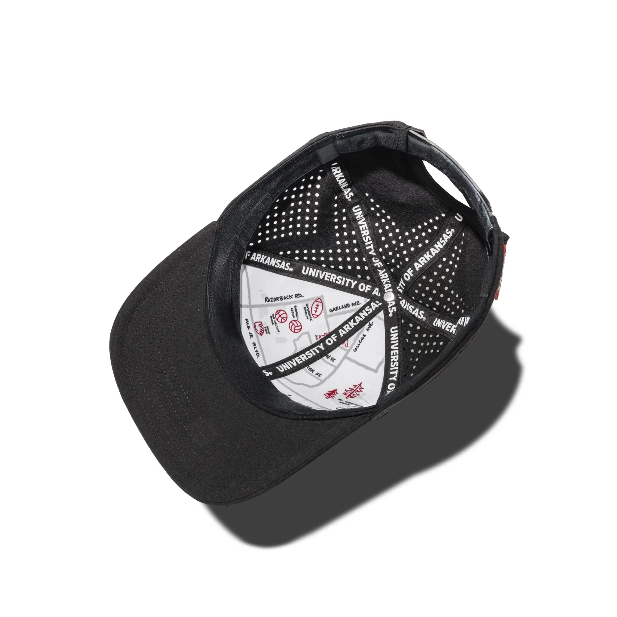 University of Arkansas: Surge Hat Obsidian sold by JUNK Brands product image thumbnail 5