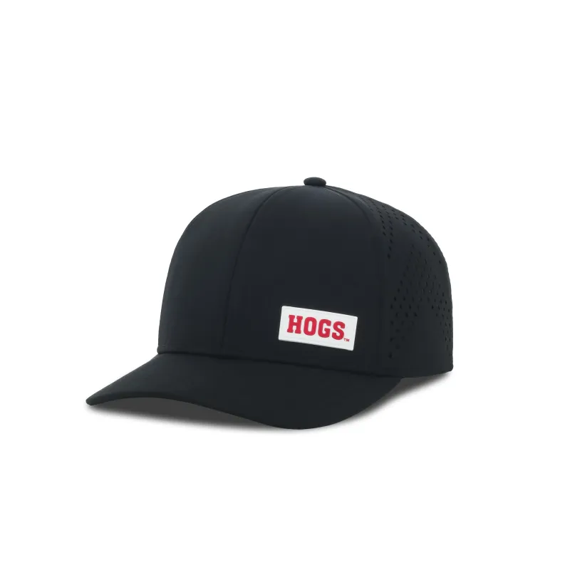 University of Arkansas: Surge Hat Obsidian sold by JUNK Brands