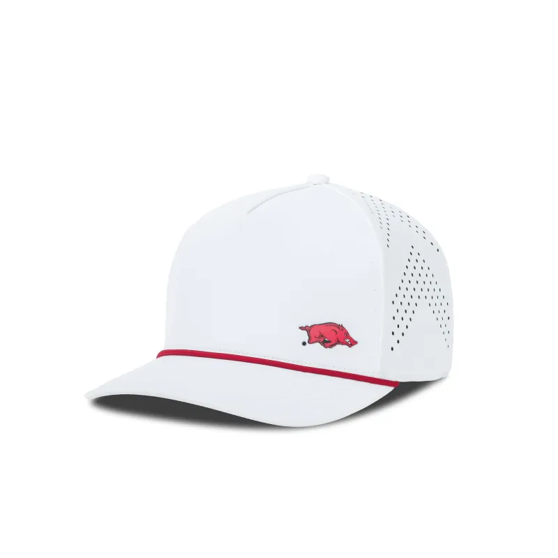 University of Arkansas: Apex Hat Arctic Snow sold by JUNK Brands