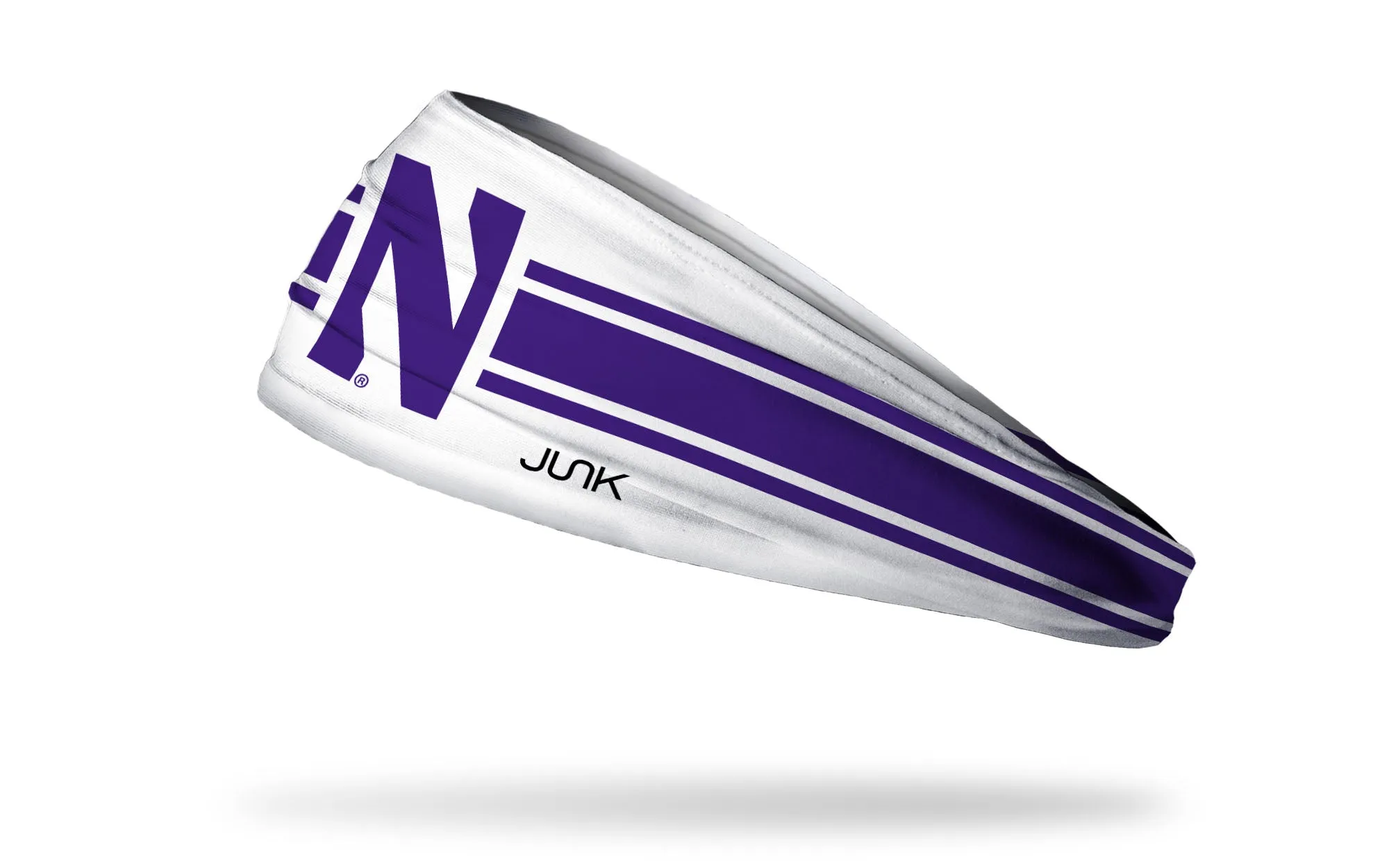 Northwestern University: Purple Stripe Big Bang Lite Headband sold by JUNK Brands