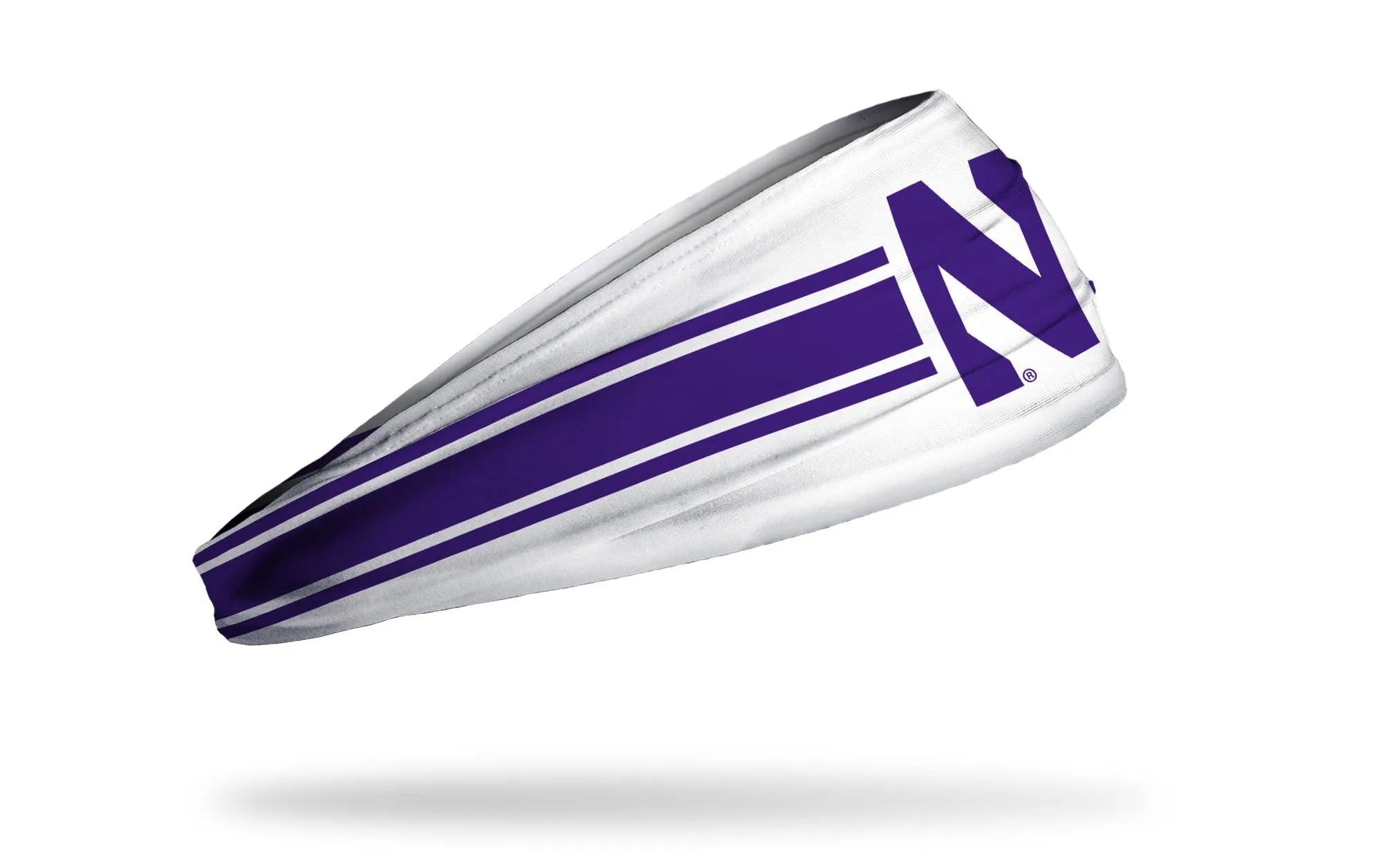Northwestern University: Purple Stripe Big Bang Lite Headband sold by JUNK Brands product image thumbnail 2
