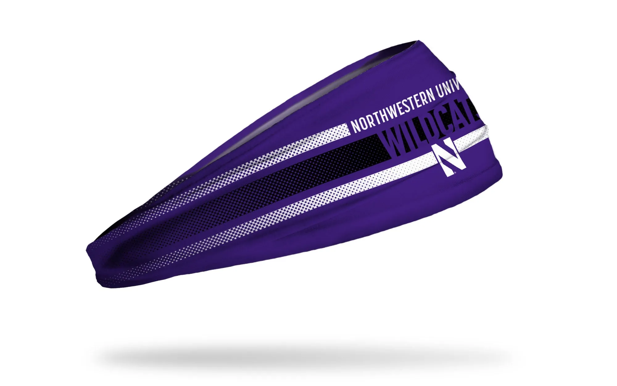 Northwestern University: Faded Stripe Big Bang Lite Headband sold by JUNK Brands product image thumbnail 2