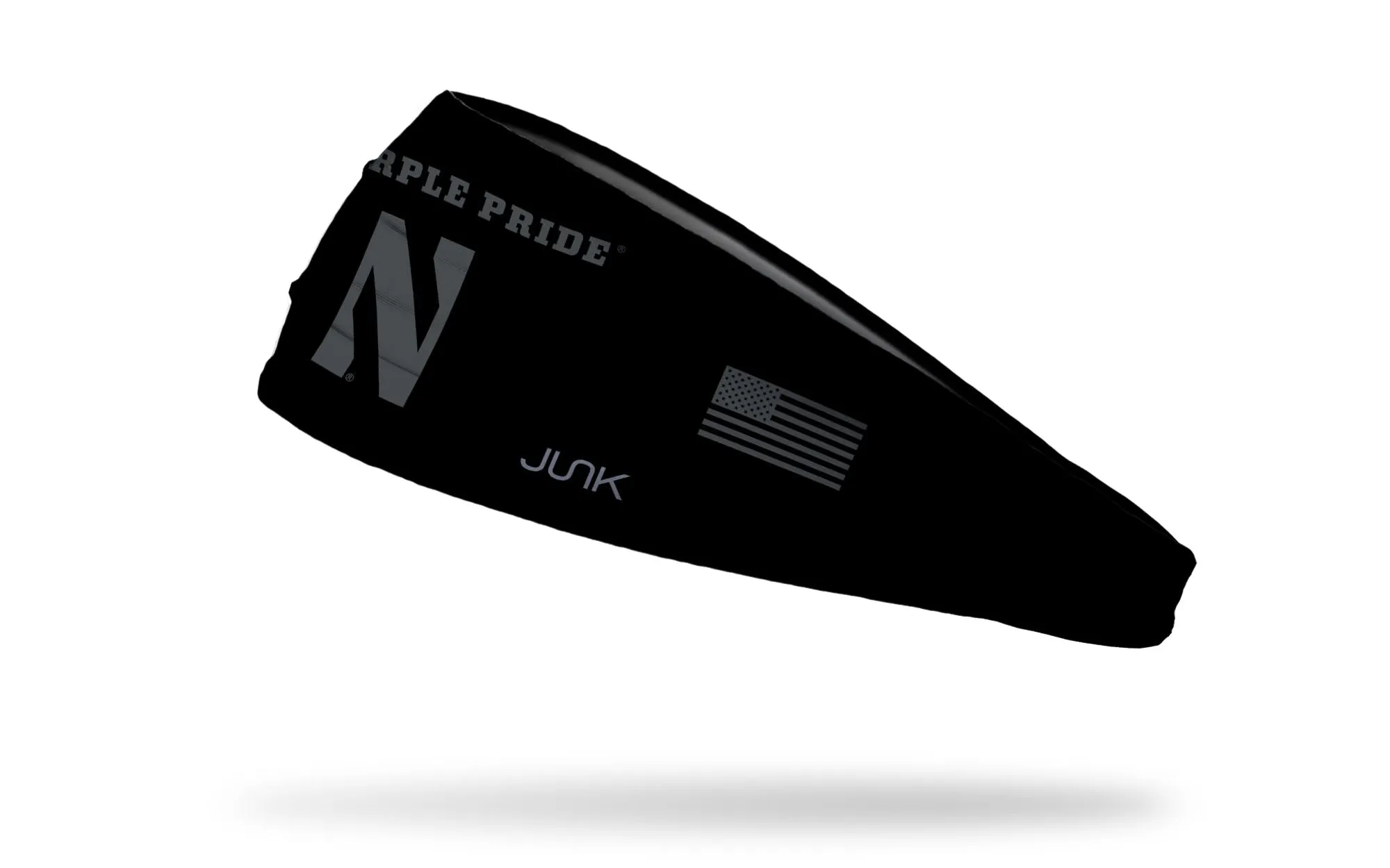 Northwestern University: Black Out Big Bang Lite Headband sold by JUNK Brands
