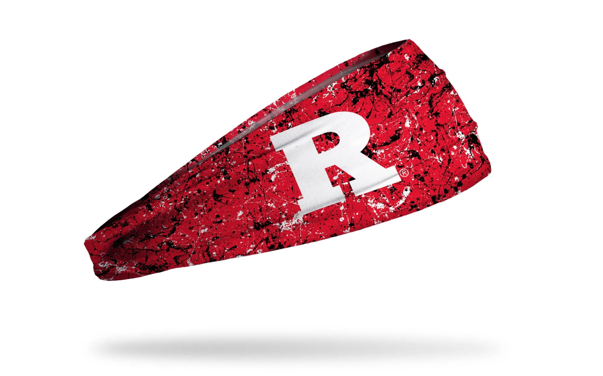 Rutgers University: Splatter Big Bang Lite Headband sold by JUNK Brands